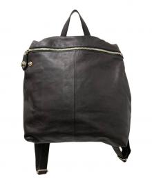 kawa-kawa（カワカワ）の古着「2WAYレザーバッグ」｜ブラック