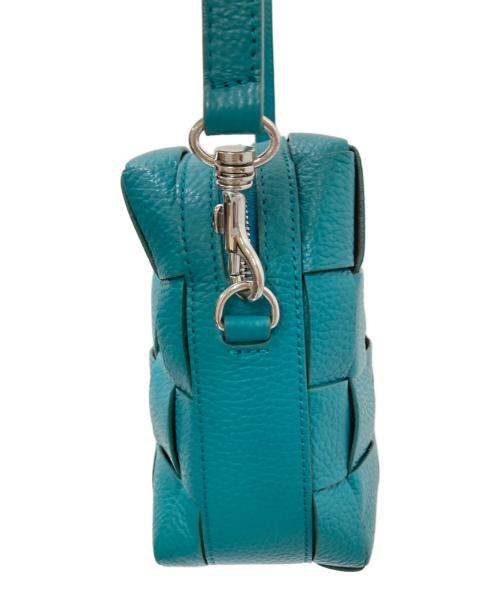 IACUCCI（イアクッチ）IACUCCI (イアクッチ) トレチャート レザーショルダーバッグ グリーンの古着・服飾アイテム