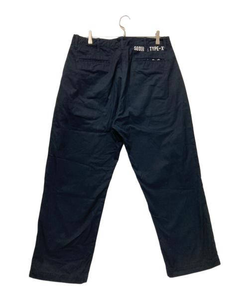 SEQUEL（シークエル）SEQUEL (シークエル) CHINO PANTS TYPE-XF ブラック サイズ:Lの古着・服飾アイテム