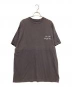 SEQUEL×Wendysシークエル×ウェンディーズ）の古着「プリントTシャツ」｜ブラウン