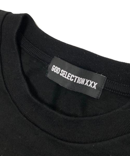 GOD SELECTION XXX（ゴッド セレクション トリプルエックス）GOD SELECTION XXX (ゴッド セレクション トリプルエックス) FRAGMENT DESIGN (フラグメントデザイン) プリントTシャツ ブラック サイズ:XLの古着・服飾アイテム