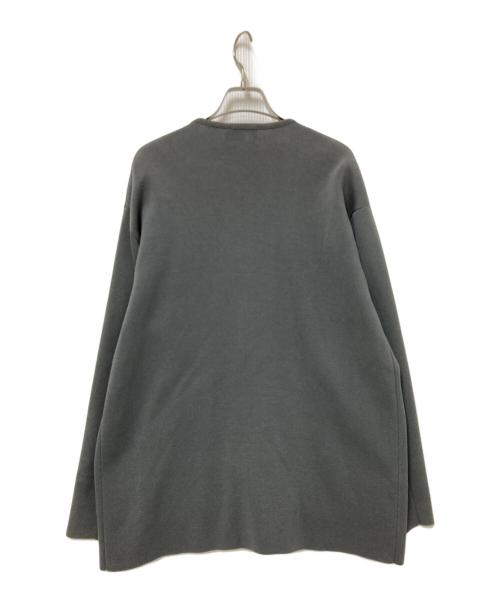 Traditional Weatherwear（トラディショナルウェザーウェア）Traditional Weatherwear (トラディショナルウェザーウェア) RIB 2PATCH POCKET NOCOLLAR JACKET グレー サイズ:Sの古着・服飾アイテム