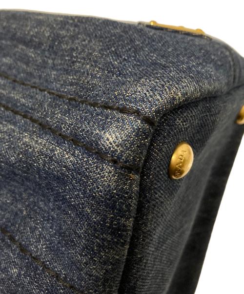 PRADA（プラダ）PRADA (プラダ) デニムトートバッグ インディゴ サイズ:下記参照の古着・服飾アイテム