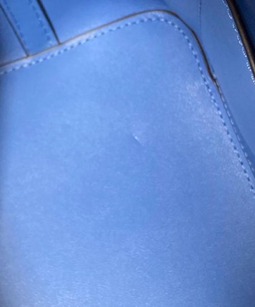 MICHAEL KORS（マイケル・コース）MICHAEL KORS (マイケル・コース) ドローストリングショルダーバッグ ブルー サイズ:下記参照の古着・服飾アイテム