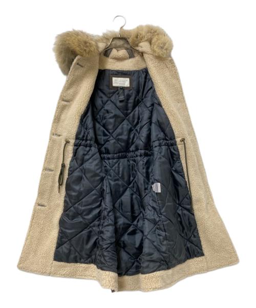 Marc by Marc Jacobs（マークバイマークジェイコブス）Marc by Marc Jacobs (マークバイマークジェイコブス) 異素材ドッキングコート グレー サイズ:XSの古着・服飾アイテム