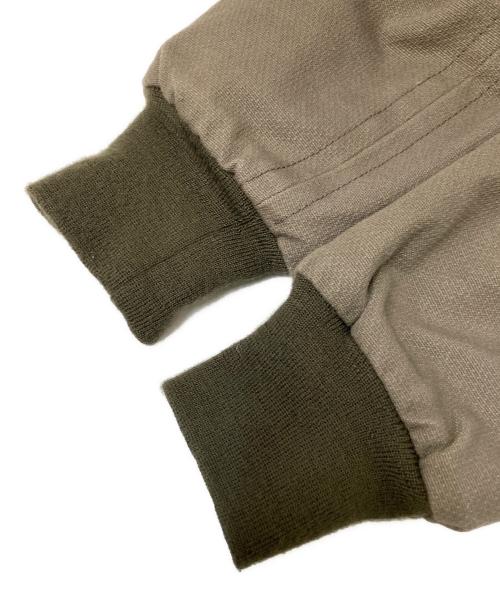 Marc by Marc Jacobs（マークバイマークジェイコブス）Marc by Marc Jacobs (マークバイマークジェイコブス) 異素材ドッキングコート グレー サイズ:XSの古着・服飾アイテム