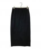 EVERYDAY I LIKE.エヴリデイ アイ ライク）の古着「Jersey Long Tight スカート」｜ブラック