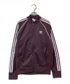 adidasアディダス）の古着「トラックジャケット」｜ブラウン