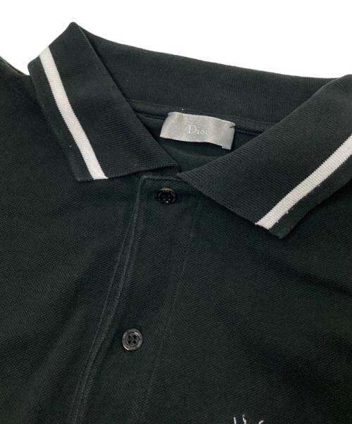 Dior（ディオール）Dior (ディオール) BEE刺繍ポロシャツ ブラック サイズ:48の古着・服飾アイテム