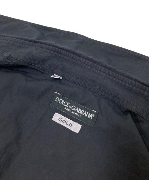 DOLCE & GABBANA（ドルチェ＆ガッバーナ）DOLCE & GABBANA (ドルチェ＆ガッバーナ) コットンシャツ ブラック サイズ:40の古着・服飾アイテム