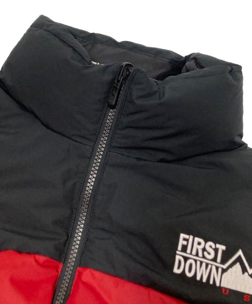 FIRST DOWN（ファーストダウン）FIRST DOWN (ファーストダウン) リバーシブルジャケット ブラック サイズ:Mの古着・服飾アイテム