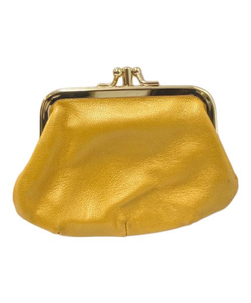 Vivienne Westwood（ヴィヴィアンウエストウッド）Vivienne Westwood (ヴィヴィアンウエストウッド) がま口レザーコインケース イエロー サイズ:下記参照の古着・服飾アイテム