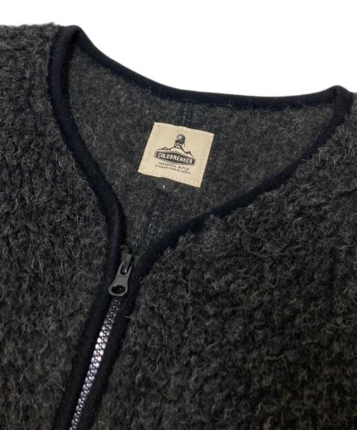 COLD BREAKER（コールド ブレーカー）COLD BREAKER (コールド ブレーカー) ボアベスト グレー サイズ:Lの古着・服飾アイテム