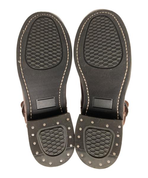 ALPHA（アルファ）ALPHA (アルファ) エンジニアブーツ ブラウン サイズ:23.0㎝の古着・服飾アイテム