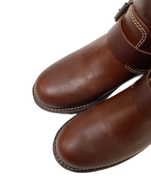 ALPHA（アルファ）ALPHA (アルファ) エンジニアブーツ ブラウン サイズ:23.0㎝の古着・服飾アイテム