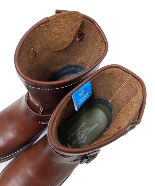 ALPHA（アルファ）ALPHA (アルファ) エンジニアブーツ ブラウン サイズ:23.0㎝の古着・服飾アイテム