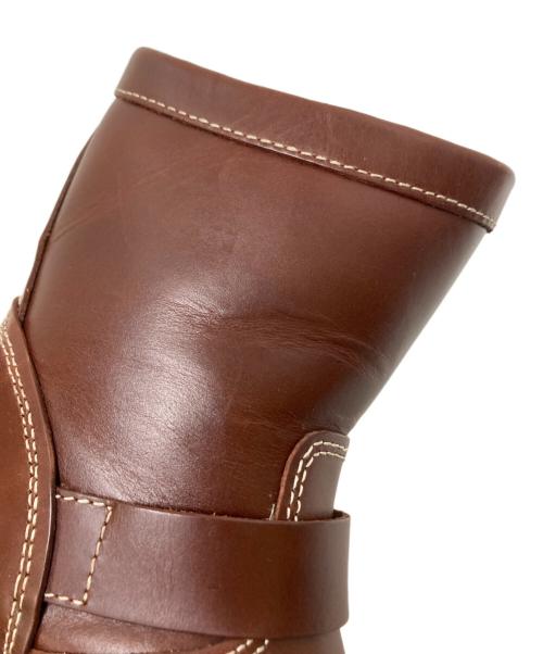 ALPHA（アルファ）ALPHA (アルファ) エンジニアブーツ ブラウン サイズ:23.0㎝の古着・服飾アイテム