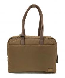 PORTER GIRL（ポーターガール）の古着「BRIEF TOTE BAG」｜ベージュ