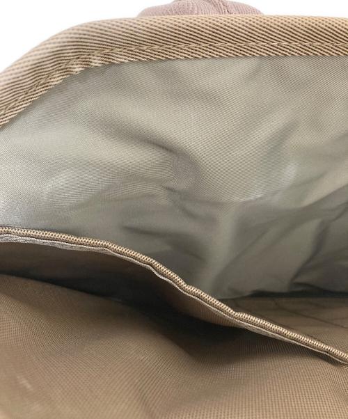 PORTER GIRL（ポーターガール）PORTER GIRL (ポーターガール) BRIEF TOTE BAG ベージュの古着・服飾アイテム