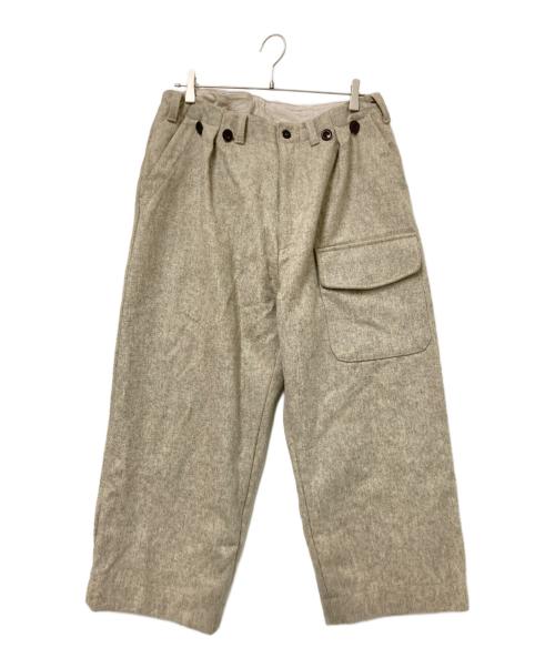 gurank（グランク）gurank (グランク) MELTON WORK PANTS アイボリー サイズ:2の古着・服飾アイテム