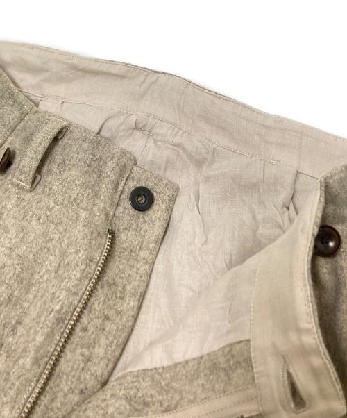 gurank（グランク）gurank (グランク) MELTON WORK PANTS アイボリー サイズ:2の古着・服飾アイテム