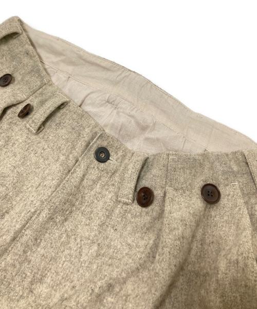gurank（グランク）gurank (グランク) MELTON WORK PANTS アイボリー サイズ:2の古着・服飾アイテム