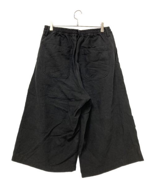 JOURNAL STANDARD（ジャーナルスタンダード）JOURNAL STANDARD (ジャーナルスタンダード) リネン イージークオーターパンツ ブラック サイズ:Mの古着・服飾アイテム