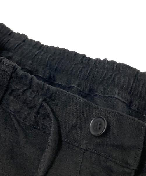JOURNAL STANDARD（ジャーナルスタンダード）JOURNAL STANDARD (ジャーナルスタンダード) リネン イージークオーターパンツ ブラック サイズ:Mの古着・服飾アイテム