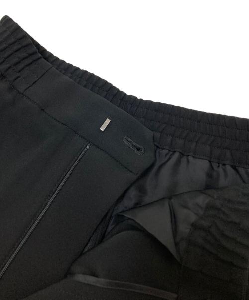 edition（エディション）edition (エディション) リアセテートポリエステル ジョーゼットイージースラックス ブラック サイズ:36の古着・服飾アイテム