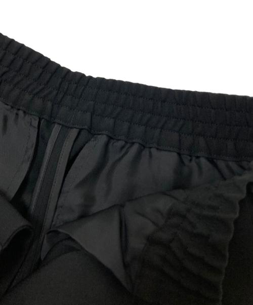 edition（エディション）edition (エディション) リアセテートポリエステル ジョーゼットイージースラックス ブラック サイズ:36の古着・服飾アイテム