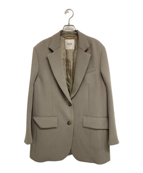 journal standard L'essage（ジャーナルスタンダード レサージュ）journal standard L'essage (ジャーナルスタンダード レサージュ) Pe/Ry ビック ジャケット ベージュ サイズ:下記参照の古着・服飾アイテム