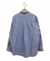 CLANE (クラネ) LOGO BUTTON-DOWN BASIC SHIRTS ブルー×ホワイト サイズ:1：11000円