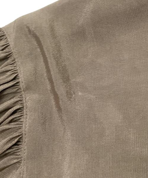 Plage（プラージュ）Plage (プラージュ) elegant volume ブラウス ブラウン サイズ:下記参照の古着・服飾アイテム