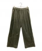 journal standard luxeジャーナルスタンダード ラックス）の古着「ベロアパンツ」｜グレー
