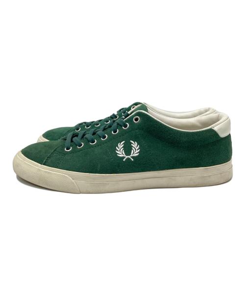 FRED PERRY（フレッドペリー）FRED PERRY (フレッドペリー) UNDERSPIN SUEDE グリーン サイズ:US:8の古着・服飾アイテム