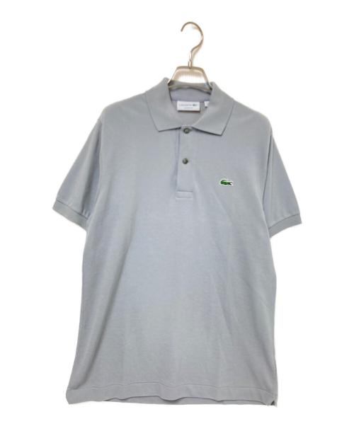 LACOSTE（ラコステ）LACOSTE (ラコステ) ポロシャツ グレー サイズ:3 未使用品の古着・服飾アイテム