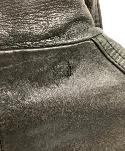 AVIREX（アヴィレックス）AVIREX (アヴィレックス) レザージャケット ブラック サイズ:Lの古着・服飾アイテム