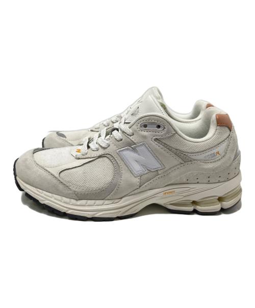 NEW BALANCE（ニューバランス）NEW BALANCE (ニューバランス) ローカットスニーカー ホワイト×ピンク サイズ:22.5㎝の古着・服飾アイテム