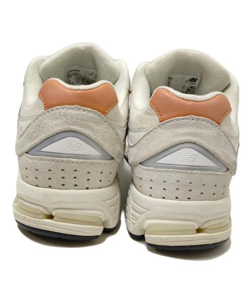 NEW BALANCE（ニューバランス）NEW BALANCE (ニューバランス) ローカットスニーカー ホワイト×ピンク サイズ:22.5㎝の古着・服飾アイテム