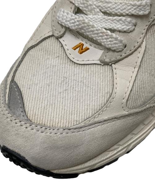 NEW BALANCE（ニューバランス）NEW BALANCE (ニューバランス) ローカットスニーカー ホワイト×ピンク サイズ:22.5㎝の古着・服飾アイテム