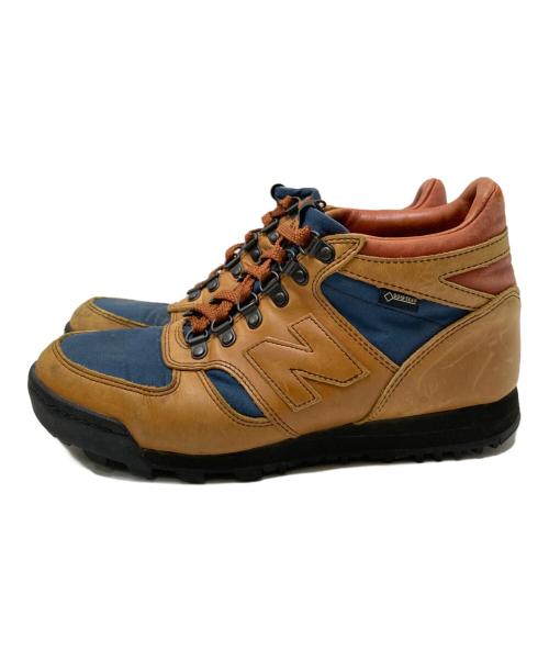 NEW BALANCE（ニューバランス）NEW BALANCE (ニューバランス) ハイカットスニーカー ベージュ×ブラウン サイズ:26.5㎝の古着・服飾アイテム