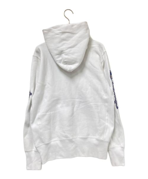 Champion REVERSE WEAVE（チャンピオン リバース ウィーブ）Champion REVERSE WEAVE (チャンピオン リバース ウィーブ) プルオーバーパーカー ホワイト サイズ:M 未使用品の古着・服飾アイテム