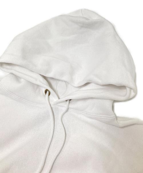 Champion REVERSE WEAVE（チャンピオン リバース ウィーブ）Champion REVERSE WEAVE (チャンピオン リバース ウィーブ) プルオーバーパーカー ホワイト サイズ:M 未使用品の古着・服飾アイテム