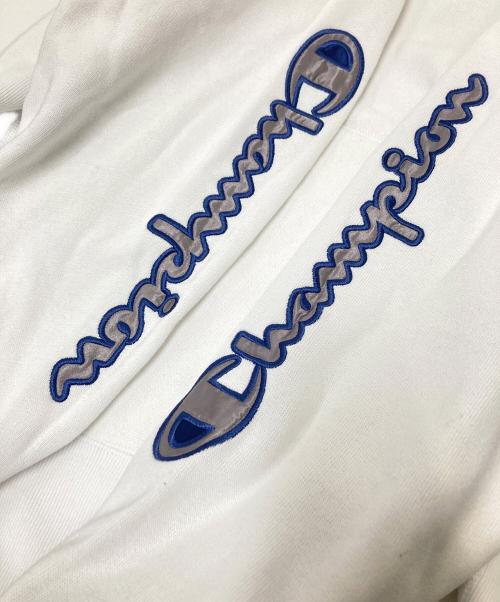 Champion REVERSE WEAVE（チャンピオン リバース ウィーブ）Champion REVERSE WEAVE (チャンピオン リバース ウィーブ) プルオーバーパーカー ホワイト サイズ:M 未使用品の古着・服飾アイテム