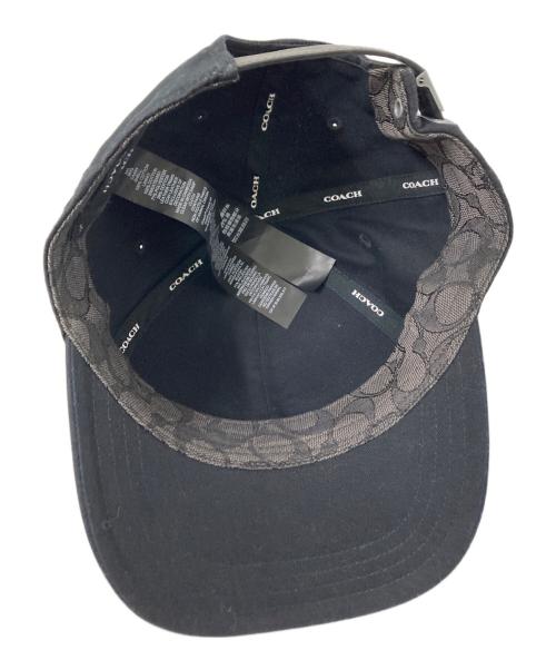 COACH（コーチ）COACH (コーチ) キャップ ブラック サイズ:M/Lの古着・服飾アイテム