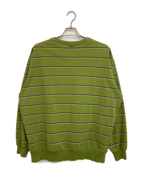 PWA（プア）PWA (プア) SHAVED KANOKO BD V-NECK グリーン サイズ:Mの古着・服飾アイテム