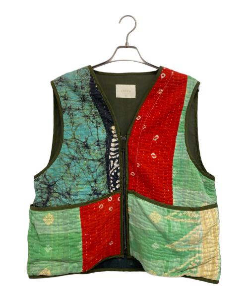 CRTFD（サーティファイド）CRTFD (サーティファイド) UNITED VEST マルチカラー サイズ:Mの古着・服飾アイテム