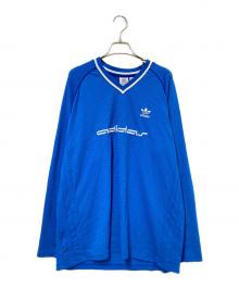 adidas（アディダス）の古着「ゲームカットソー」｜ブルー