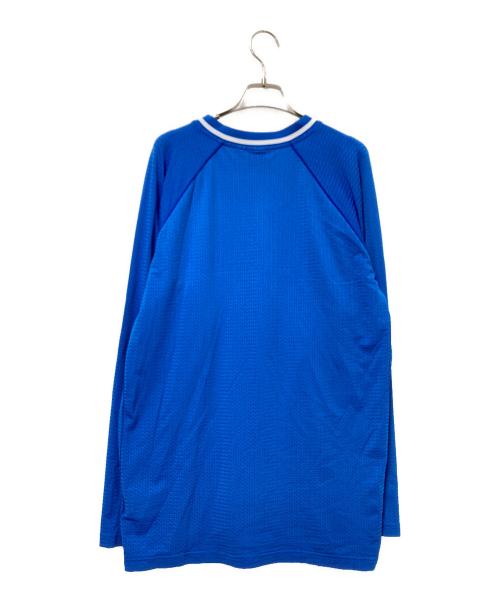 adidas（アディダス）adidas (アディダス) ゲームカットソー ブルー サイズ: Lの古着・服飾アイテム