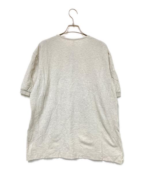 SCYEBASICS（サイベーシックス）SCYEBASICS (サイベーシックス) 別注鹿の子ヘンリーネックTシャツ ベージュ サイズ:40の古着・服飾アイテム